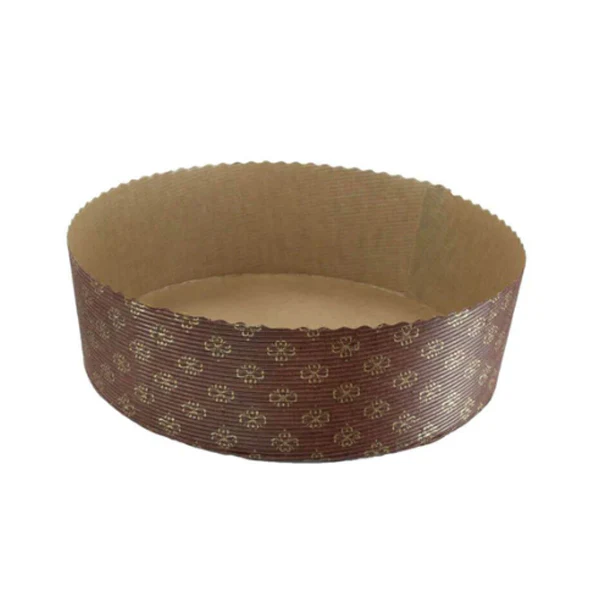 NOVACART - PANETTONE ROUND MOLD 8 5/8x2 3/4IN 20PK
