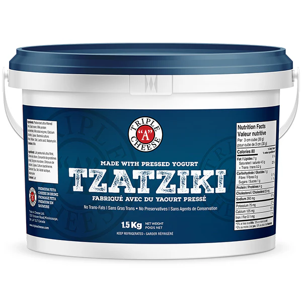 . - TZATZIKI SAUCE 1.5KG