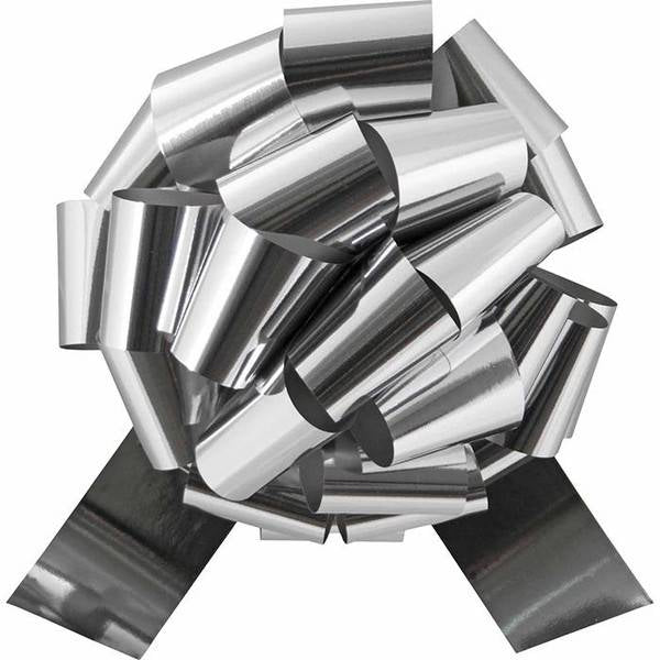 Apex - 5" Pull Bows Metalic Silver EA