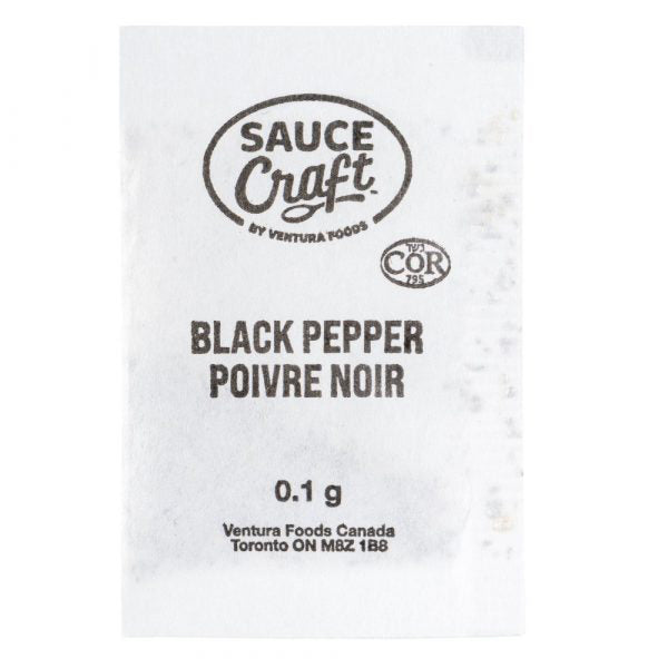 SAUCE CRAFT - BLACK PEPPER PORTIONS 1000EA