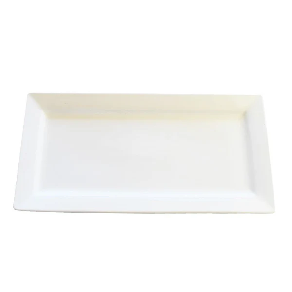 KAYALI - RECTANGLE PLATE 14x7in 4EA