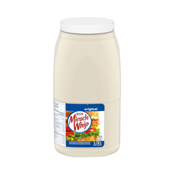 KRAFT HEINZ - MIRACLE WHIP 2x3.78LT