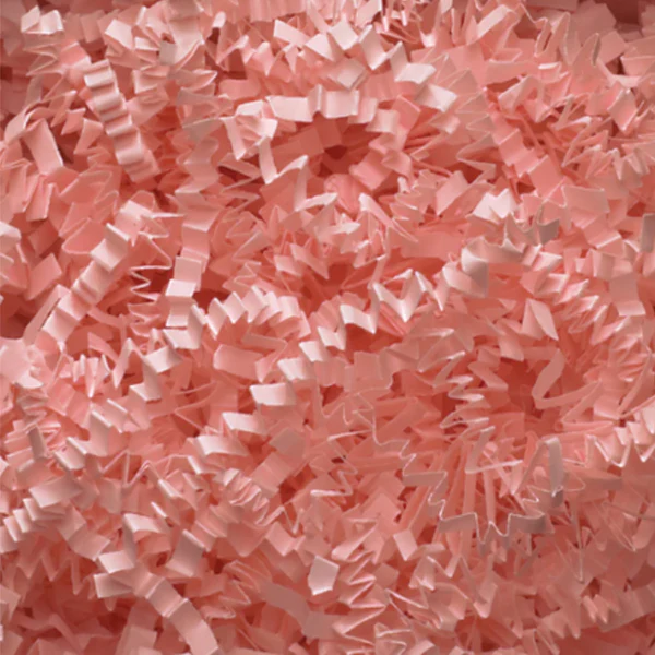 LIGHT PINK CRINKLE CUT PAPER 1LB