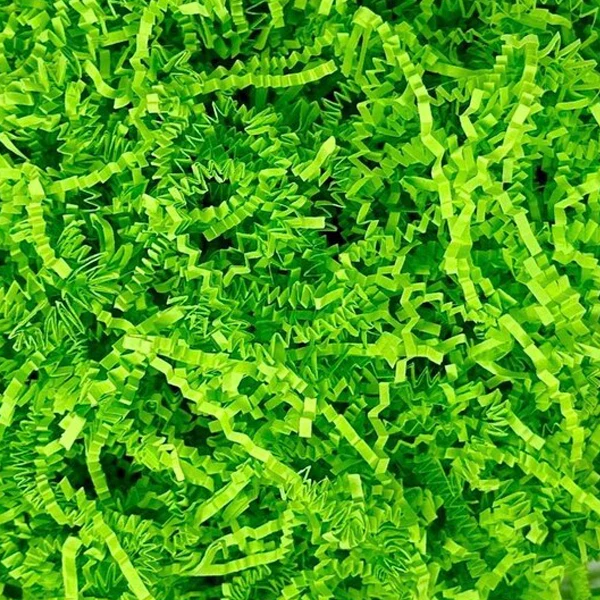 APEX - LIME GREEN CRINKLE CUT PAPER 1LB