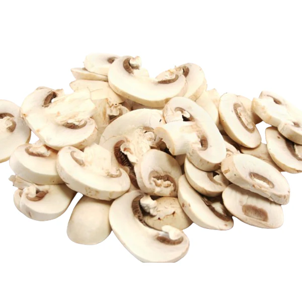4VEGETABLES - MUSHROOMS BLANCHED SLICED 15 LBS