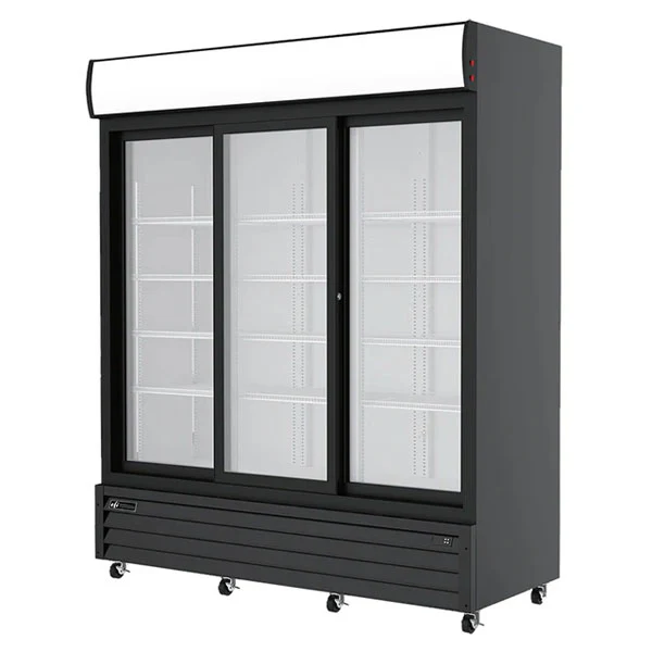 EFI - C3S-68GD 3 DOOR GLASS SLIDING COOLER 68"