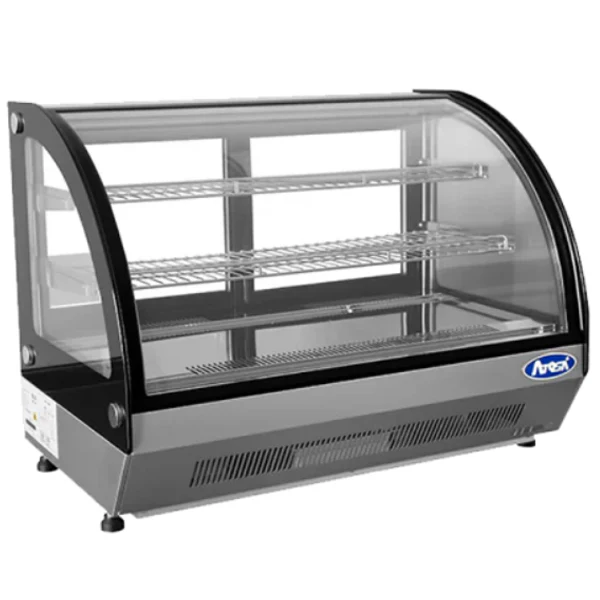 ATOSA - CRDC-46 COUNTERTOP CURVED REFRIGERATOR DISPLAY 35" EA