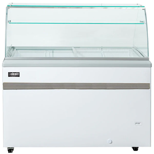 CELCO - ICE CREAM DIPPING CABINET 6 BASKETS 71"