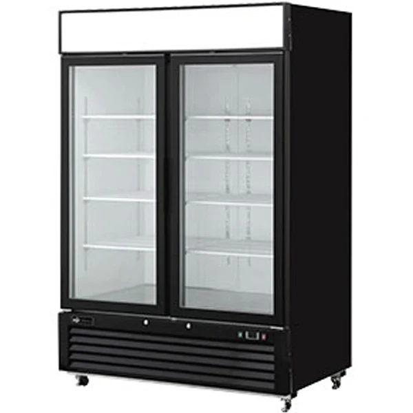 EFI - C2-54GDVC DOUBLE DOOR GLASS REFRIGERATOR 54"