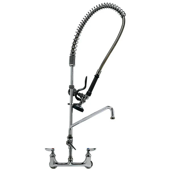 OMEGA - PRF12 PRE-RINSE WALL MOUNTED FAUCET (NO GOOSENECK) EA