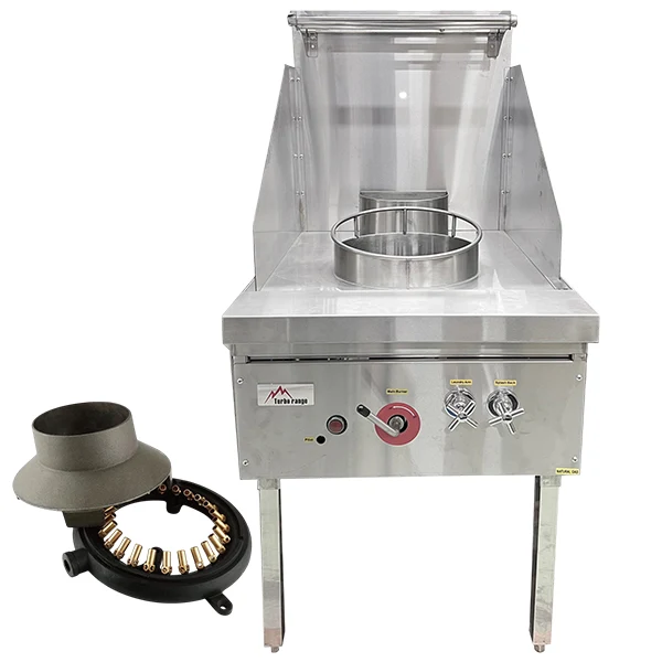 TURBO RANGE - SINGLE BURNER WOK GAS 26"