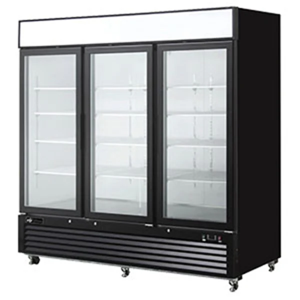 EFI - C3-82GDVC 82IN SWING 3 DOOR GLASS REFRIGERATOR 82in DR