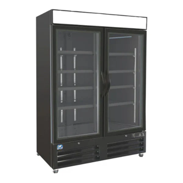 COLDZONE - F49-G2/B 2 GLASS DOOR MERCHANDISER FREEZER 49"