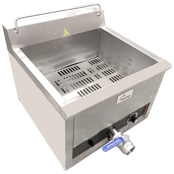 TURBO RANGE - CHEFCO EF-9000 COUNTERTOP ELECTRIC FRYER 220V 3PH 120V 2PLUG 20L