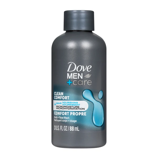 DOVE - MEN+CARE CLEAN COMFORT BODY+FACE WASH 88ML