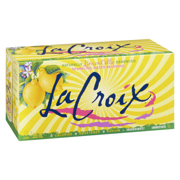 LA CROIX - LIMONCELLO FLAVOURED WATER 8x355 ML