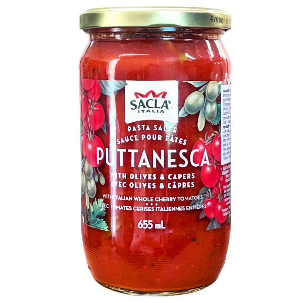SACLA - PUTANESCA PASTA SAUCE 655ML