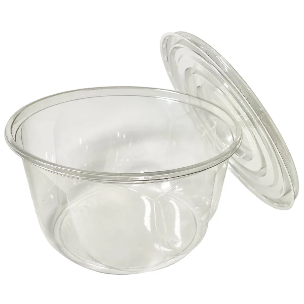 PACTIV - 4.5IN TALL FLUTED DOME & BASE 6IN CAKE 10x10 PK
