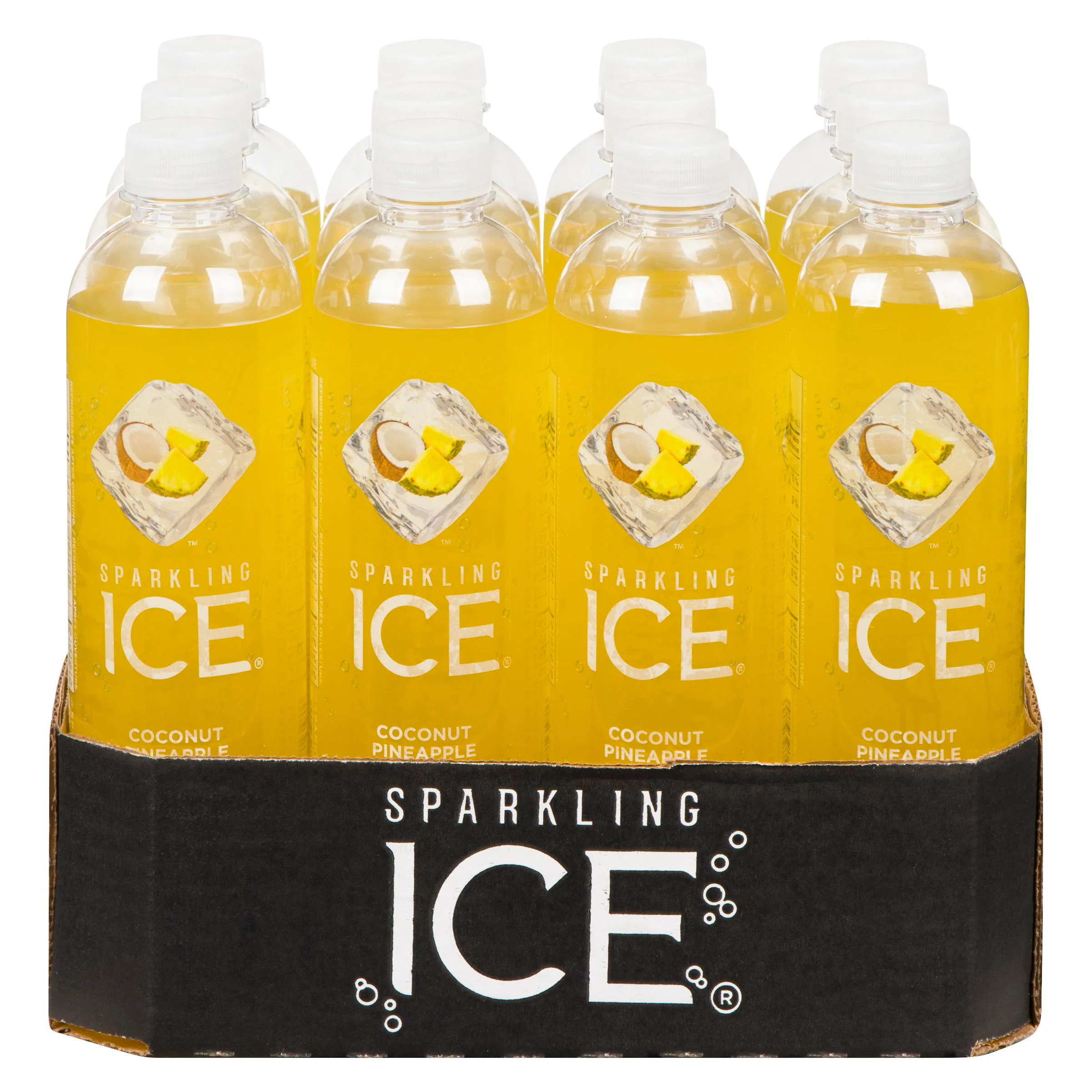 SUN RYPE - SPARKLING ICE COCONUT PINEAPPLE PET 12x503 ML