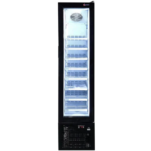 OMCAN - 47241 16.5" SLIM GLASS DOOR DISPLAY FREEZER 105L