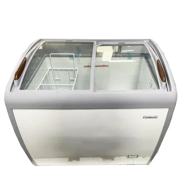 COOLASONIC - 260Y DOUBLE SLIDING GLASS DOOR CHEST EA