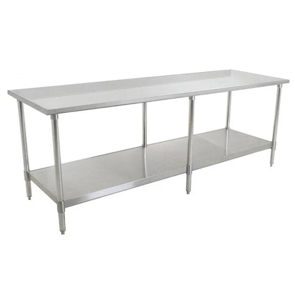 OMNI - 36x36 STAINLESS STEEL HEAVY DUTY ECONOMY WORK TABLE EA