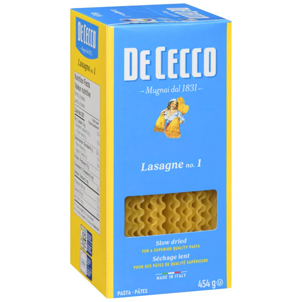 DE CECCO - #1 LASAGNA L.D. RICCIA 12x454 GR