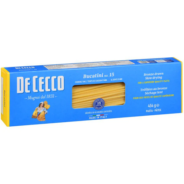 DE CECCO - #15 BUCATINI 20x454 GR