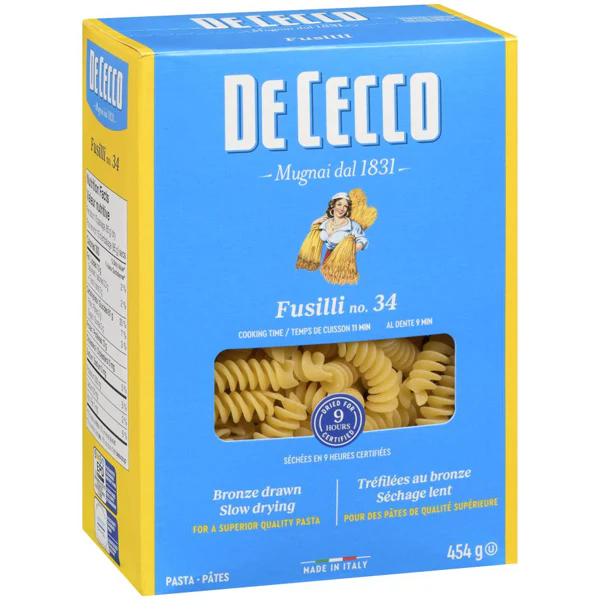 DE CECCO - #34 FUSILLI 12x454 GR