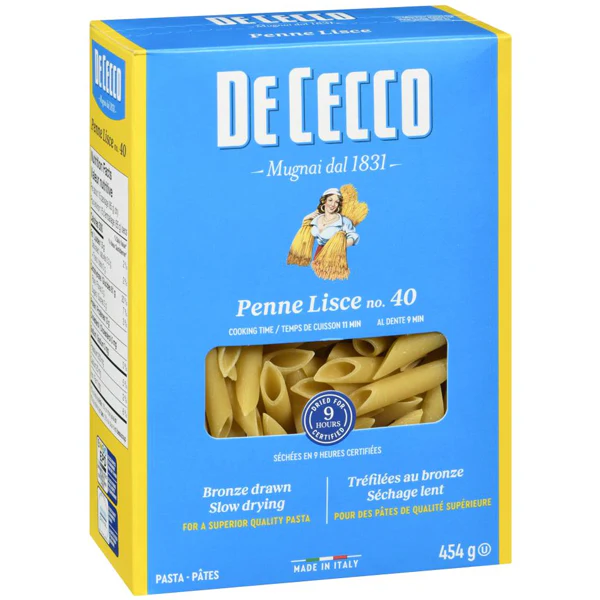 DE CECCO - #40 PENNE LISCE 12x454 GR