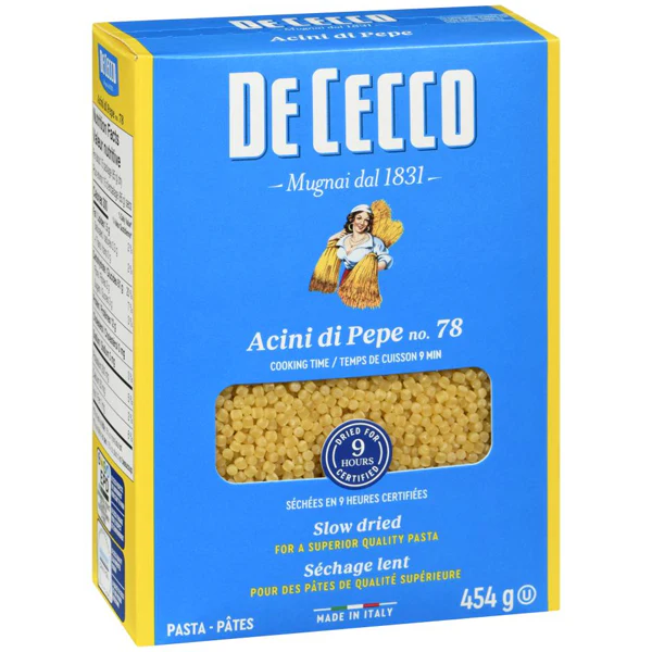 DE CECCO - #78 ACINI DI PEPE 454GR