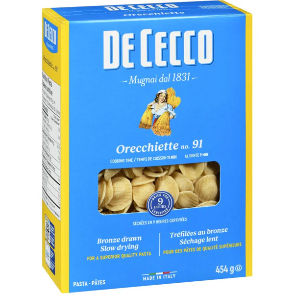 DE CECCO - #91 ORECCHIETTE 454GR