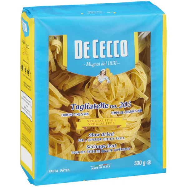 DE CECCO - #203 TAGLIATELLE 8x500 GR