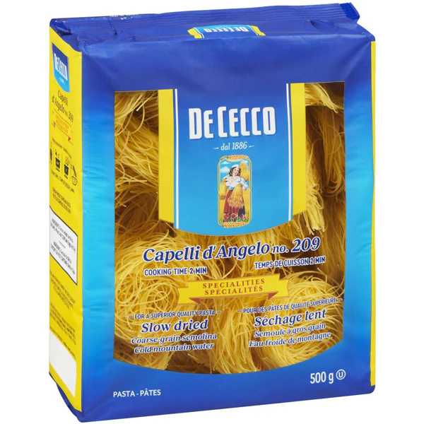 DE CECCO - #209 CAPELLI D'ANGELO 8x500 GR