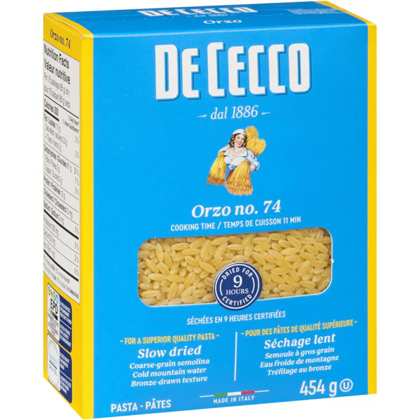 DE CECCO - ORZO 454GR