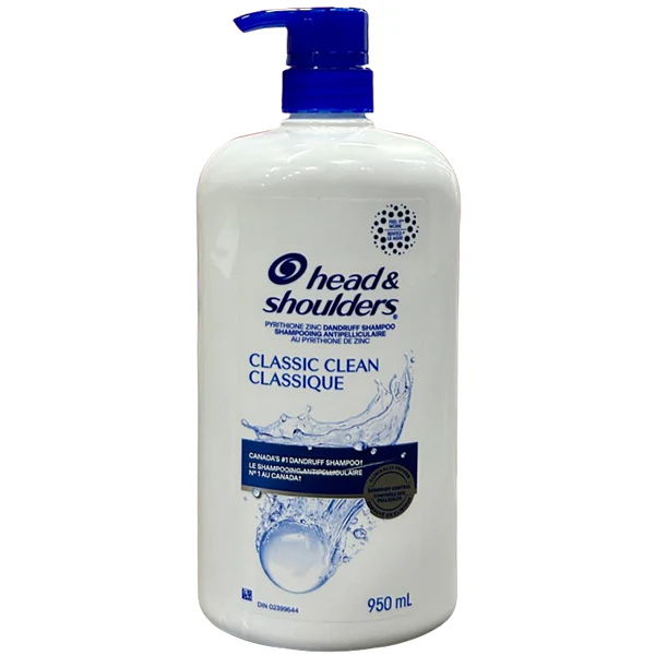 HEAD & SHOULDERS - CLASSIC CLEAN SHAMPOO 950ML