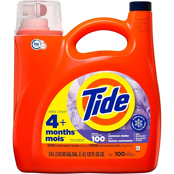Tide - Liquid Detergent 4PLUS Months Irish 100LOADS 3.9LT