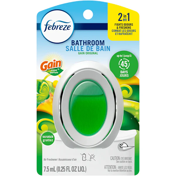 FEBREZE - BATHROOM GAIN ORIGINAL AIR FRESHENER 7.5 ML