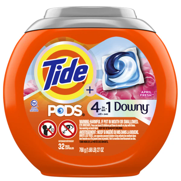 TIDE - PODS PLUS DOWNY 4IN1 32CT