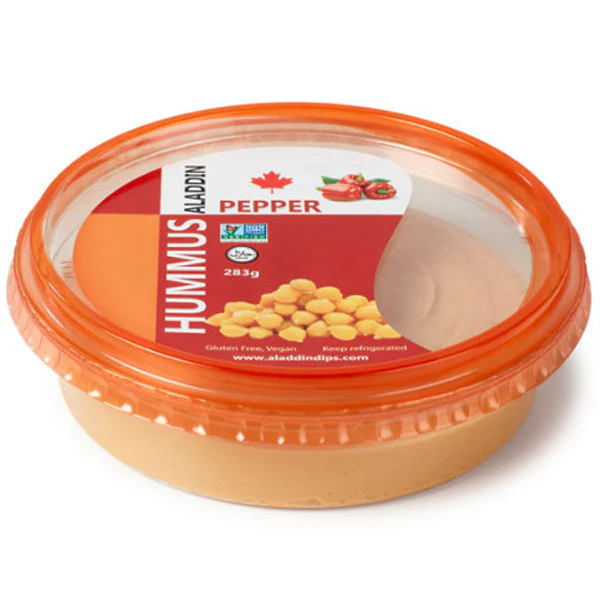 ALADDIN DIPS - RED PEPPER HUMMUS DIP 283 GR