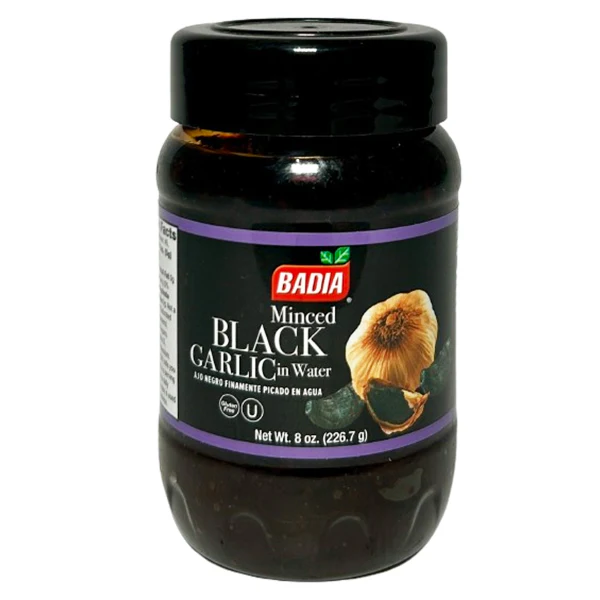 BADIA - MINCED BLACK GARLIC IN WATER 226GR