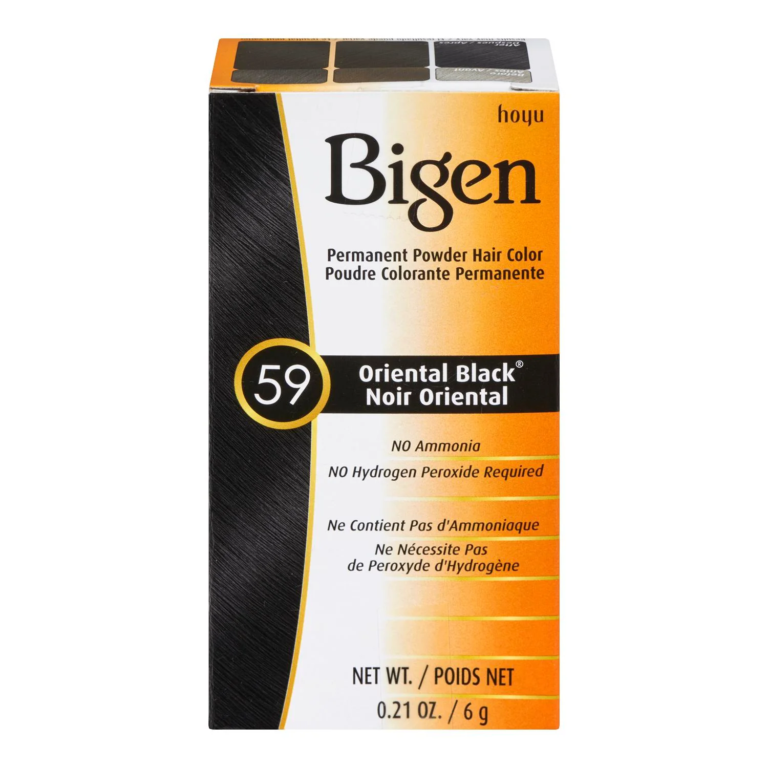 BIGEN - HAIR COLOUR ORIENTAL BLACK 1EA