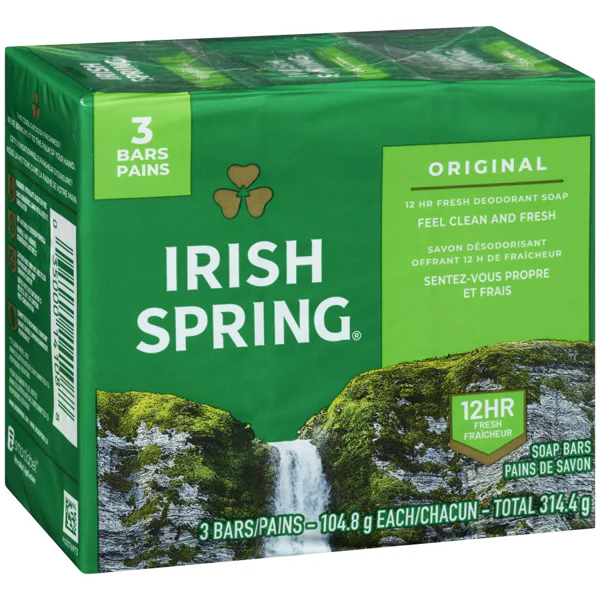 IRISH SPRING - BARS ORIGINAL 3x106.3 GR