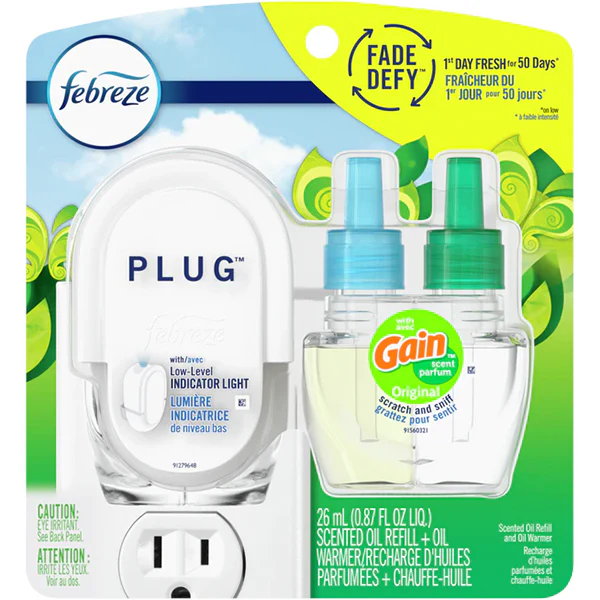 FEBREZE - ACTION GAIN ENERGIZED PLUG AIR FRESHNER 26 ML
