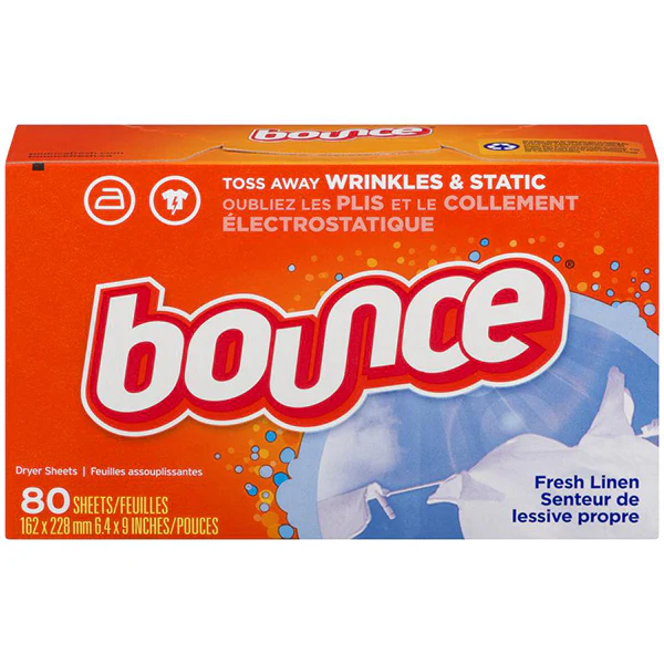 BOUNCE - OUTDOOR FRESH FABRIC SOFTENER DRYER SHEET 80CT