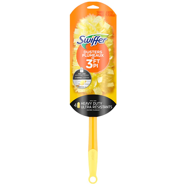 SWIFFER - HEAVY DUTY DUST KIT 1EXTENDABLE HANDLE AND 4 REFILL 5 CT