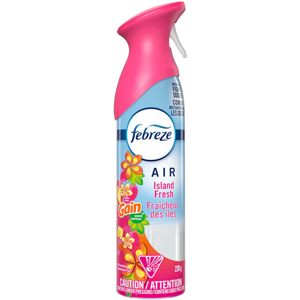FEBREZE - AIR FRESHENER WITH GAIN ISLAND FRESH 230GR