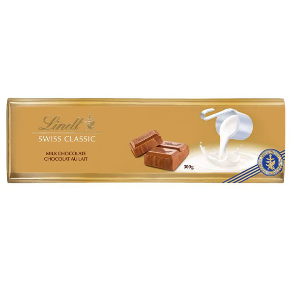 LINDT - SWISS CLASSIC MILK GOLD 300GR
