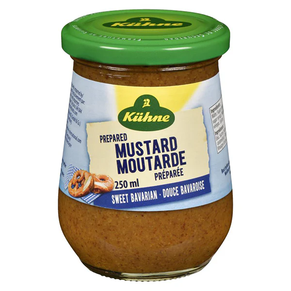 KUHNE - SWEET BAVARIAN MUSTARD 250ML