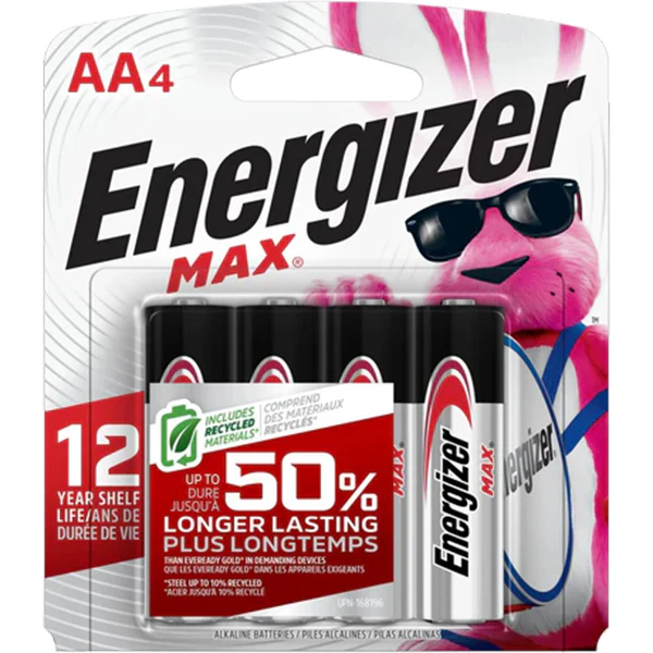 ENERGIZER - AA-4 MAX 4EA